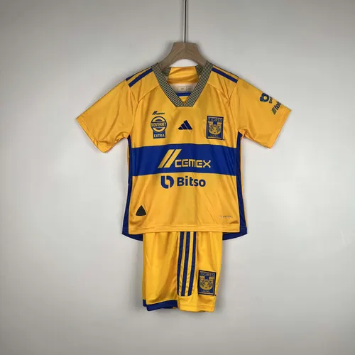 2023/2024 Tigres Home Football Shirt Kids Size — view 1