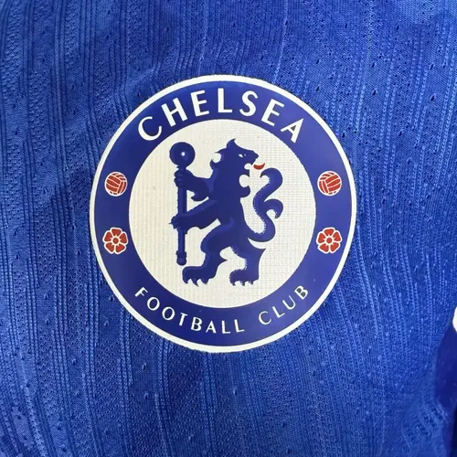 2025/2026 Maillot de football domicile Chelsea version joueur manches longues landaise — view 5