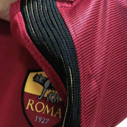 Camisa de Futebol Retro Roma Casa 2017/2018  — view 7