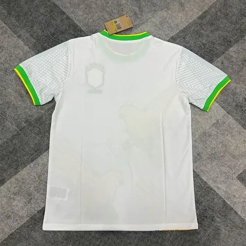 2025/2026 Brasilien Heiliger Vogel weißes Fußballtrikot  — view 2