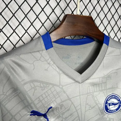 2024/2025 Alavés Camisa de Futebol Visitante  — view 3