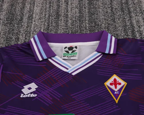 Maillot de football domicile rétro Fiorentina 1992-1993  Taille enfant — view 2