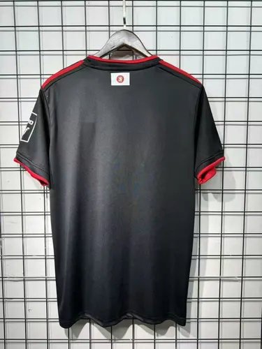 2025-2026 Fortuna Düsseldorf Sonderedition Schwarz Fußballtrikot AAA fan-gradät — view 2