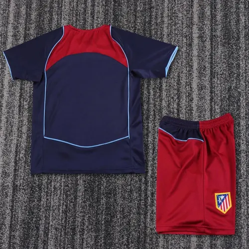 2004-2005 Retro Atletico Madrid Visitante Camiseta de Fútbol  Talla Infantil — view 2