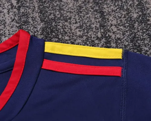 Maillot de football extérieur rétro Espagne 2010   taille enfant — view 6