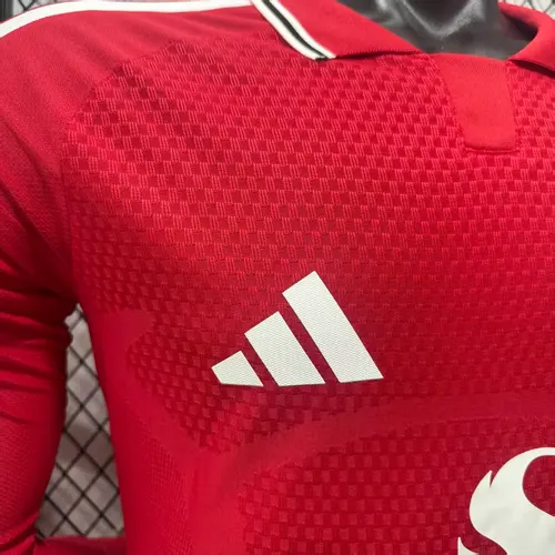 2026/2027 Manga Larga Versión Jugador Manchester United Local Camiseta de Fútbol   — view 6