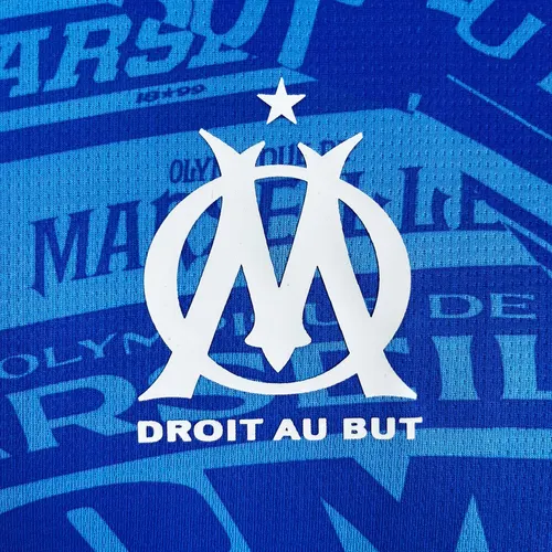 2025/2026 Olympique de Marseille Training Wear Soccer Football Jersey  — view 5