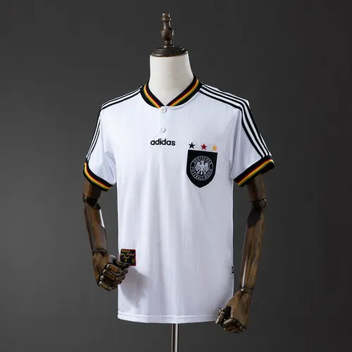 1996 Retro Germany Home Soccer Jersey Football Shirt  — view 1