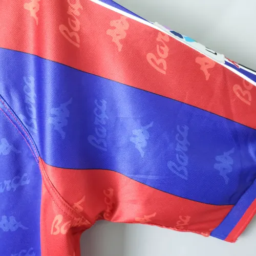 1996/1997 Retro Barcelona Football Shirt Home  — view 7