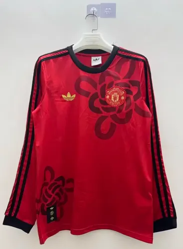 2026/2027 Maillot de football édition spéciale de Manchester United à manches longues landaise