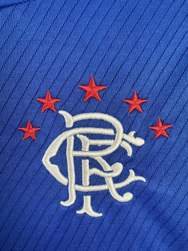 2008-2009 Retro Rangers Home Football Shirt  — view 6