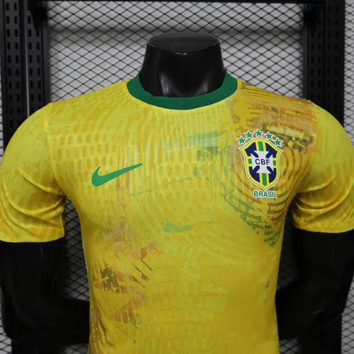 Camisa de Futebol Edição Especial da Seleção do Brasil Player Version 2026  — view 3