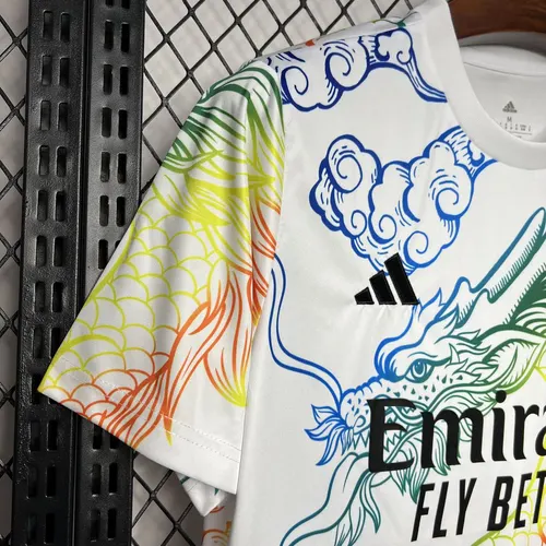2024/2025 Real Madrid White Cailong Special Edition Jersey — view 4