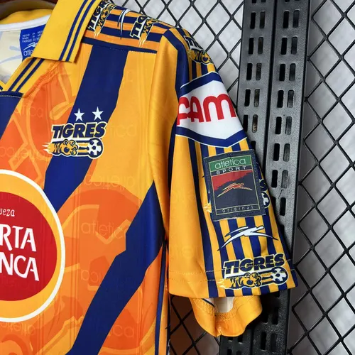 1997/1998 Retro Tigres Home Football Shirt  — view 6