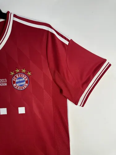 2013/2014 Retro Bayern Munich Home Football Jersey  — view 4