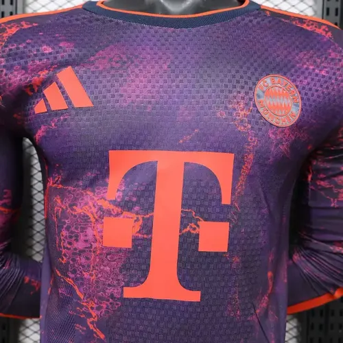 2026/2027 Long Sleeves Player Version Bayern Munich Third Away Football Shirt   — view 3