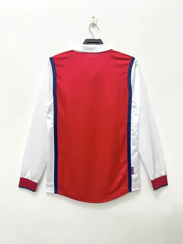 1998/1999 Retro Long Sleeve Arsenal Home Football Shirt  — view 2