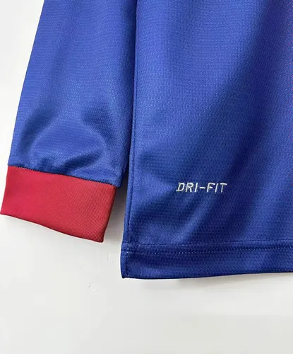 2012/2013 Retro Long Sleeve Barcelona Home Football Shirt  — view 7