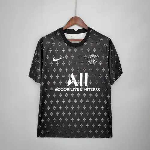 2021/2022 Psg Paris Saint-Germain Training Wear Black — view 1