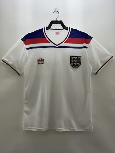 1982 Retro Inglaterra Local Camiseta de Fútbol  — view 1