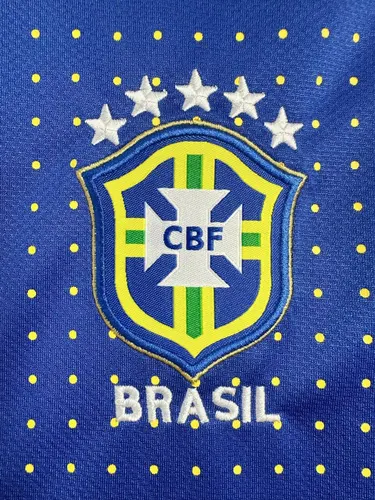 2010 Retro Brazil Away Soccer Jersey  — view 5