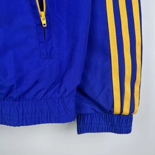 2023/2024 Manchester United Coupe-Vent Réversible (Bleu-Vert) Maillot de Foot  — view 8