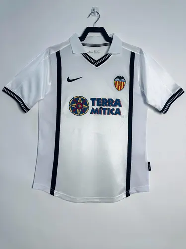 2000/2001 Rétro Valencia Domicile Maillot de Foot 