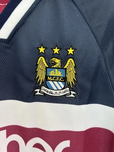 Camiseta Retro Manchester City Visitante 1997-1998  — view 6