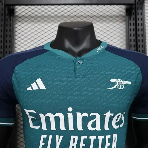 2023/2024 Player Version Arsenal Third Away Football Shirt  — view 3
