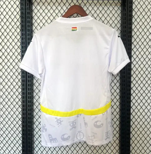 Camisa de Futebol Casa Seleção Gana 2025 AAA para Torcedores — view 2