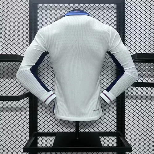 Camisa de Futebol Manga Longa Versão Jogador Inglaterra Casa 2024-2025 — view 2