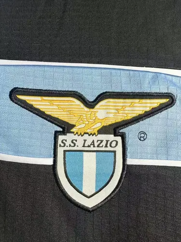1998/1999 Retro Long Sleeve Lazio Away Soccer Jersey  — view 5