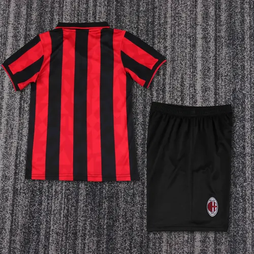 1993-1994 Retro AC Mailand Heim Fußballtrikot AAA fan-gradät Kindergröße — view 2