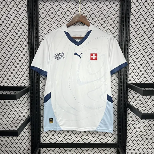 2024-2025 Switzerland Away Football Shirt 