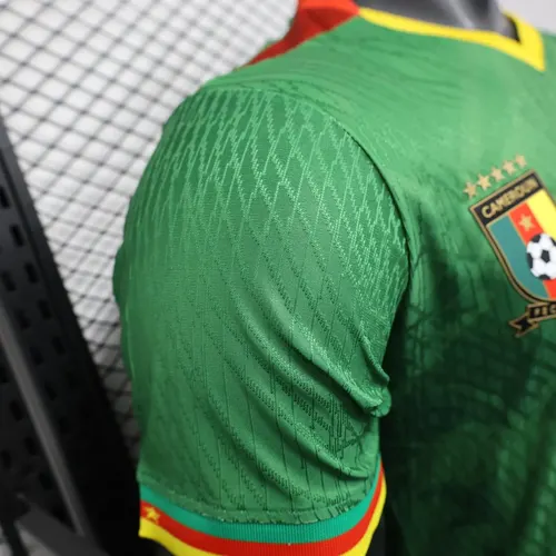 2025/2026 Player Version Cameroon Home Football Shirt  — view 8