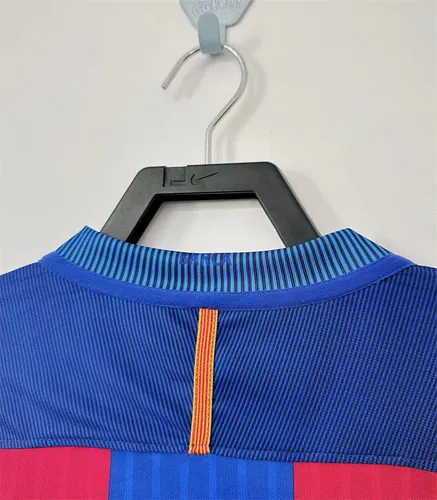 2016/2017 Retro Langarm Barcelona Fußballtrikot Heim AAA fan-gradät — view 8