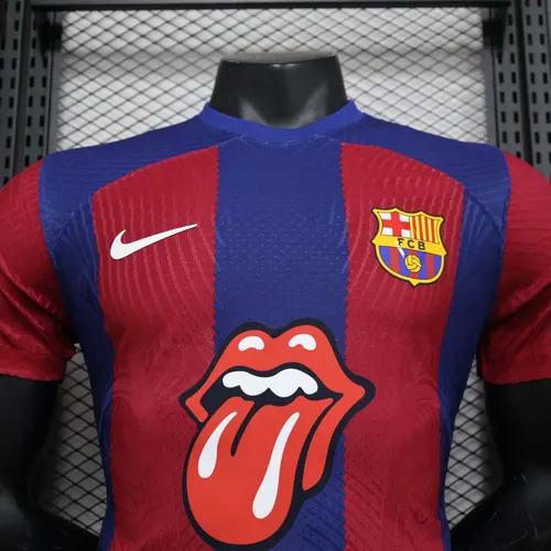 2023/2024 Versión Jugador The Rolling Stones Edición Limitada Camiseta de Fútbol  — view 4