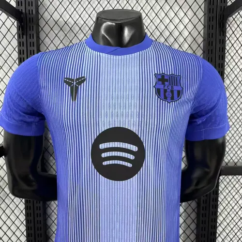 Camiseta de fútbol Entrenamiento Morado Barcelona Versión Jugador 2025/2026 Calidad Thai — view 3