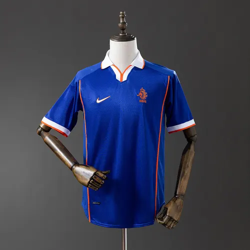 1998 Retro Niederlande Nationalmannschaft Auswärts-Fußballtrikot AAA Fan-Qualität — view 1