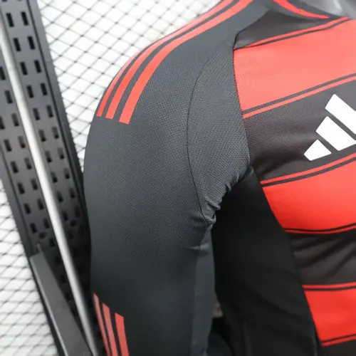 2025/2026 Manches Longues Version Joueur Flamengo Maillot Domicile  — view 7