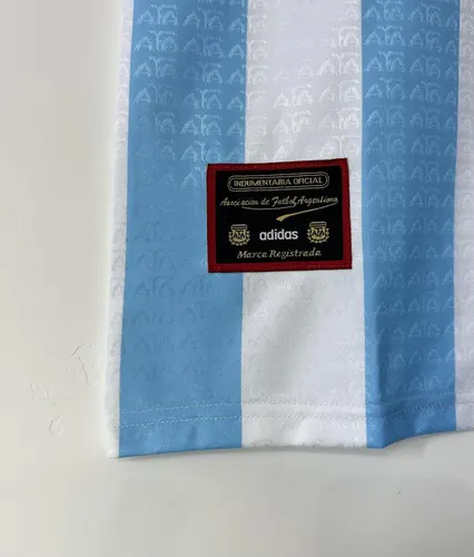 1996-1997 Retro Argentina National Team Home Jersey   — view 7