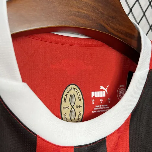 Camiseta de Fútbol 2024/2025 AC Milan Local  — view 3