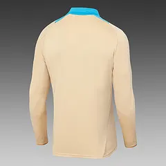 2024-2025 Conjunto de Entrenamiento Semi-Pull Caqui Argentina Jersey — view 4