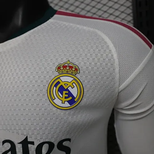 2026/2027 Long Sleeve Player Version Real Madrid Home Football Jersey   — view 8