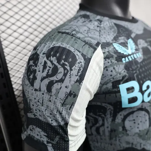 قميص Bayer Leverkusen الثالث خارج الأرض إصدار لاعب موسم 2024/2025 جودة تايلاندية — view 6