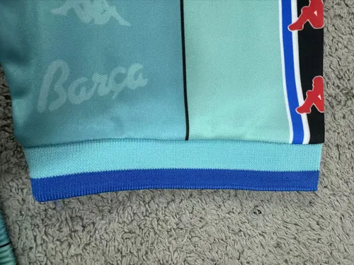 1996/1997 Retro Barcelona Auswärts Fußballtrikot AAA fan-gradät Kindergröße — view 3