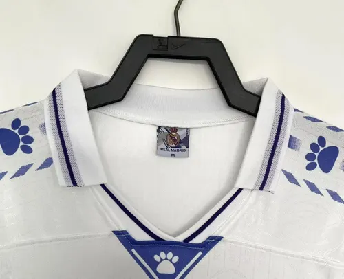 Camisa de Futebol Real Madrid Terceiro Casa Retrô 1996/1997 - — view 3