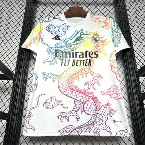 2024/2025 Real Madrid White Cailong Special Edition Jersey — view 6