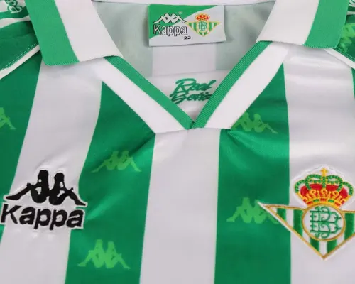 1995-1997 Retro Real Betis Home Football Shirt Quality Kids Size — view 3