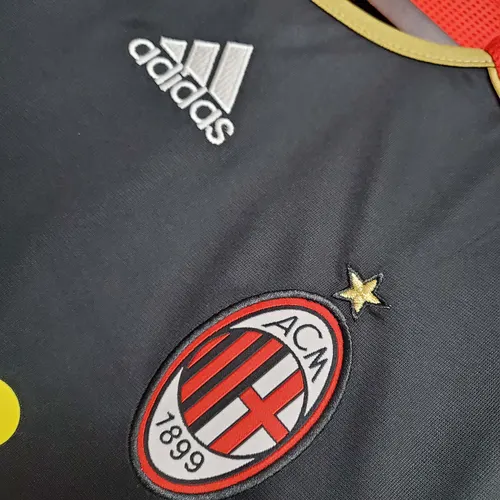 2006/2007 رجعي AC Milan قميص كرة قدم ثالث خارجي جودة تايلاندية — view 6